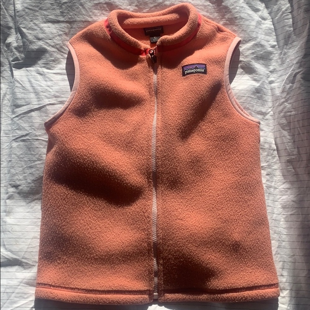 Girls Patagonia Fleece vest
